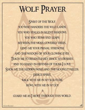 (image for) Wolf Prayer