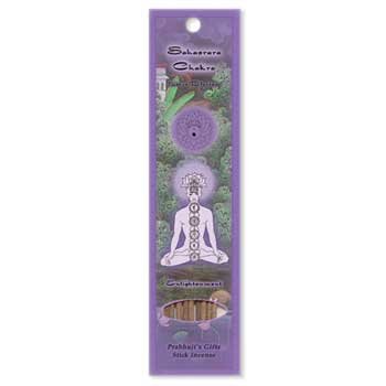 (image for) Sahasrara Chakra stick 10pk - Click Image to Close