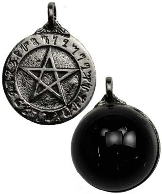 (image for) Theban Pentagram Scrying Disk