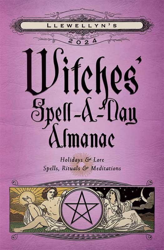 (image for) 2024 Witches Spell A Day Almanac by Llewellyn