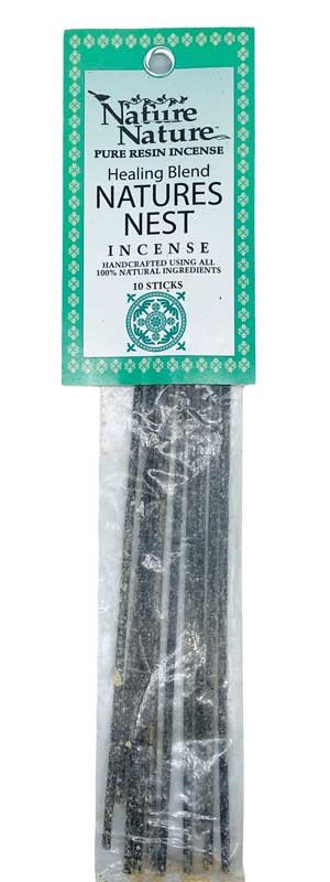 (image for) Healing Blend Natures Nest stick 10 pack nature nature - Click Image to Close