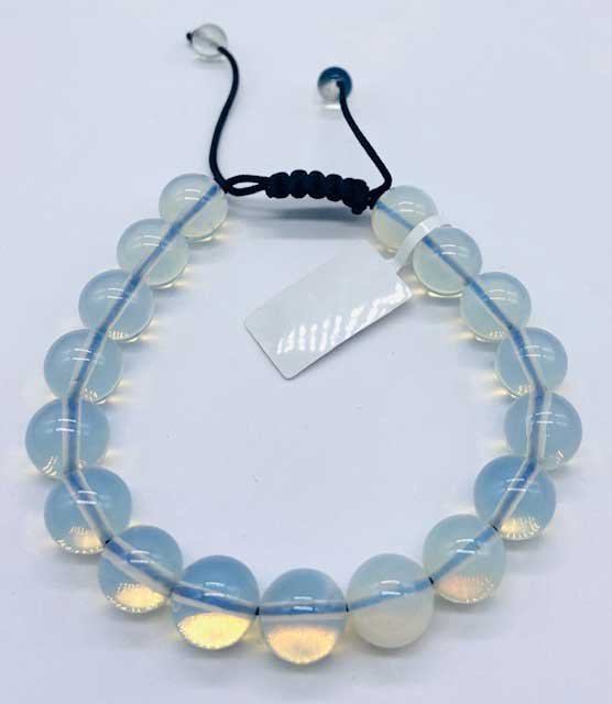 (image for) 10mm Opalite bracelet - Click Image to Close