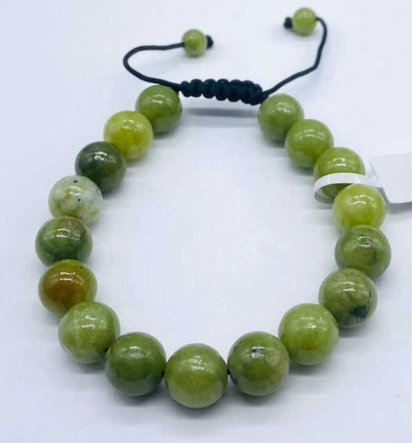 (image for) 10mm Jade, Chinese bracelet - Click Image to Close