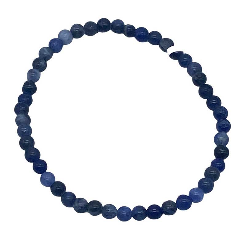 (image for) 4mm Sodalite bracelet